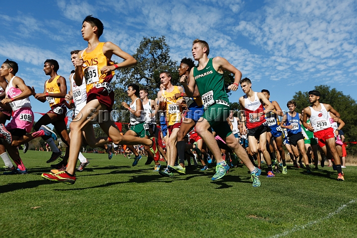 2015SIxcCollege-097.JPG - 2015 Stanford Cross Country Invitational, September 26, Stanford Golf Course, Stanford, California.